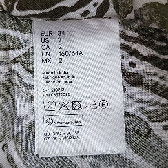 H&M pull on summer pants Size 2 - Picture 7 of 10